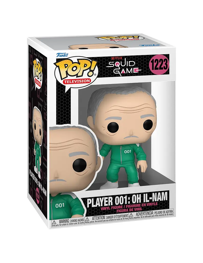 Фигурка Фанко Поп Игра в Кальмара Про Иль-нем Funko Pop Squid Game Oh Il-Nam 10 см TV SG OIN 1223 - фото 3