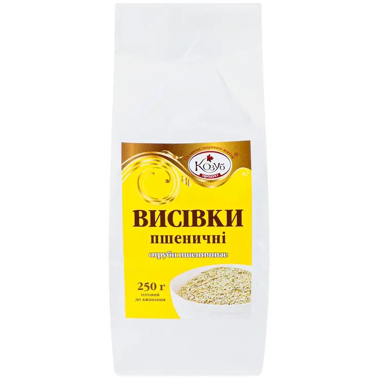 Отруби Козуб продукт пшеничные 250 г - фото 2