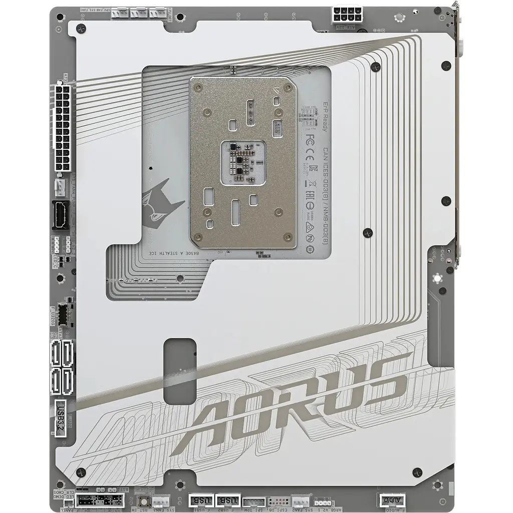 Материнська плата AORUS B650E Stealth Ice [146960] - фото 5