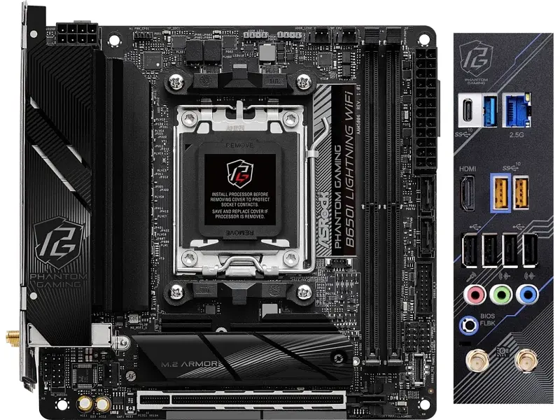 Материнская плата ASRock B650I Lightning WiFi
