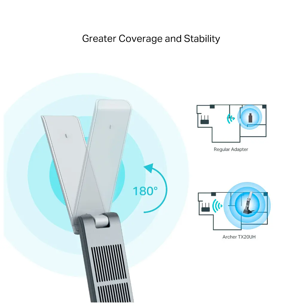 Сетевая карта Wi-Fi TP-Link ARCHER-TX20UH - фото 4
