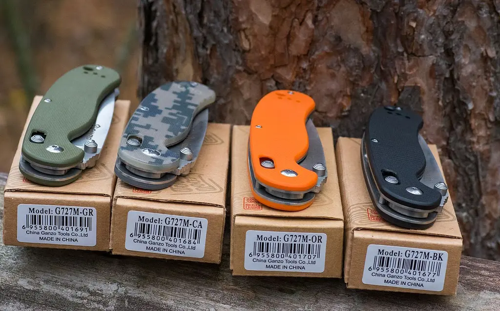 Ніж складаний Ganzo G727M чорний - фото 6