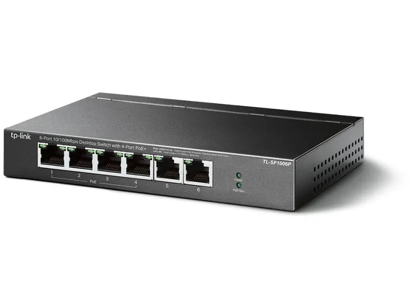 Комутатор TP-LINK TL-SF1006P - фото 3