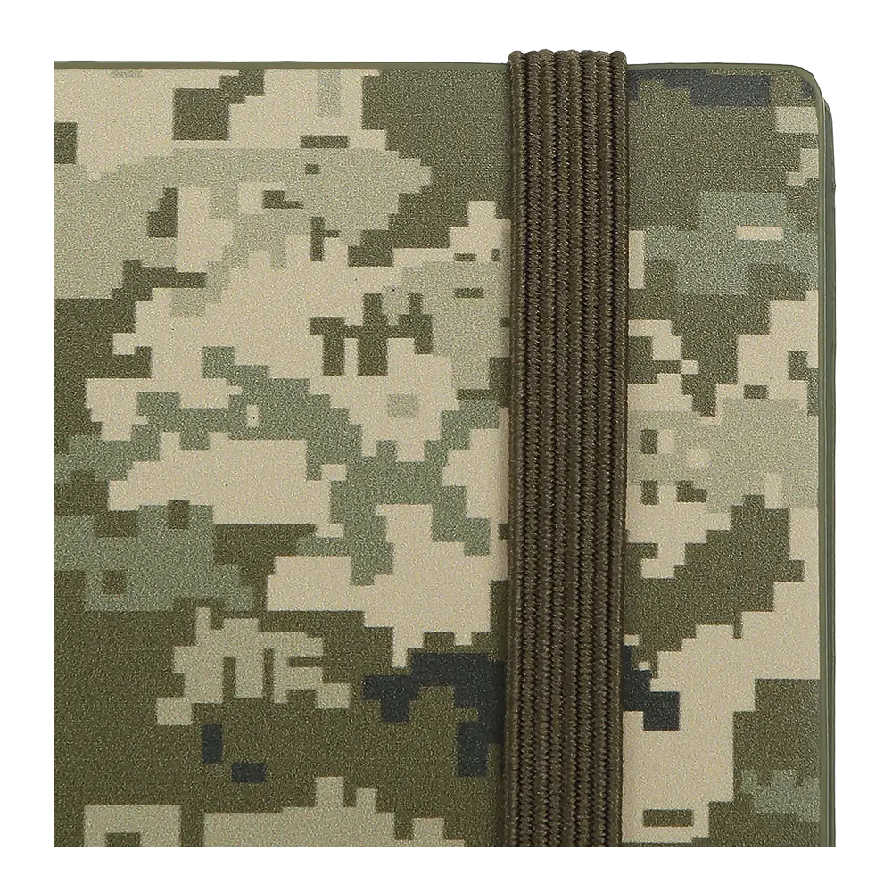 Щотижневик датований Buromax Military 2026 153 x 87 мм штучна шкіра світло-зелений (BM.2908-15) - фото 5