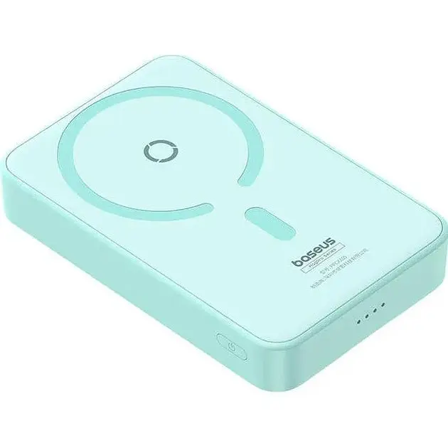 Зовнішній магнітний акумулятор - зарядний магсейф Baseus 5000mAh 20W (P10064101333-00) - фото 2