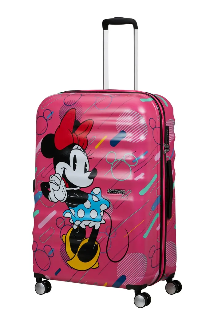 Валіза 77 См American Tourister WAVEBREAKER DISNEY MINNIE FUTURE POP 77х52х29 31C*70021 - фото 4