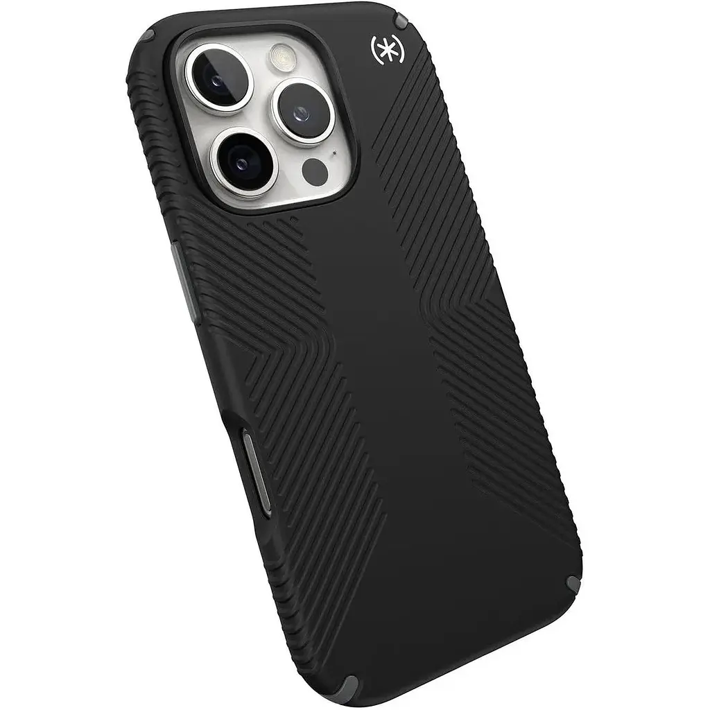 Оригинальний противоударный чехол Speck Presidio2 Grip MagSafe для iPhone 16 Pro (6.3") Black 150761-3205 - фото 9