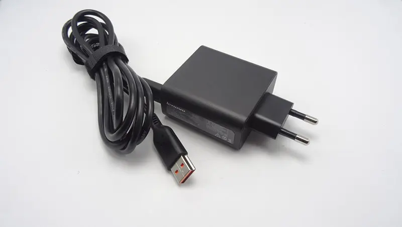 Блок живлення для ноутбука Lenovo 20V 2A / 5.2V 2A, 40W, для Yoga 3 PRO series, black (з кабелем!) - фото 2