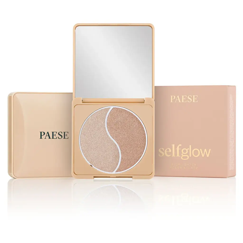 Хайлайтер-палітра 2 в 1 Paese Self glow Highlighter Ultra 6.5 г - фото 4