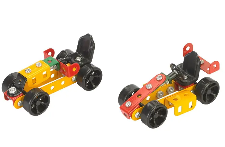 Конструктор Zephyr Mechanic Racers металевий розвивальний 2 моделі  - фото 3