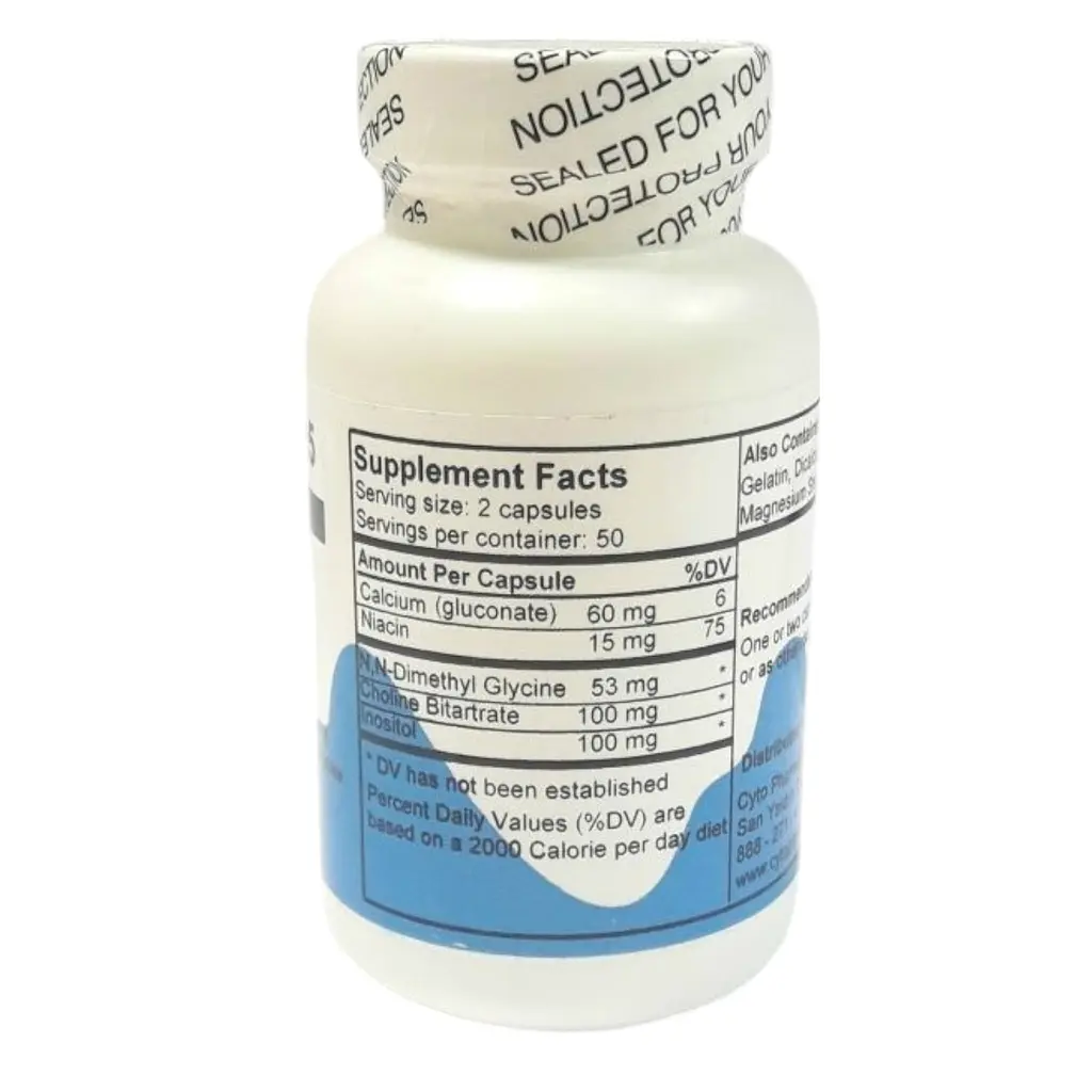 Пангамовая кислота Cyto Pharma витамин B15 100 капсул - фото 2