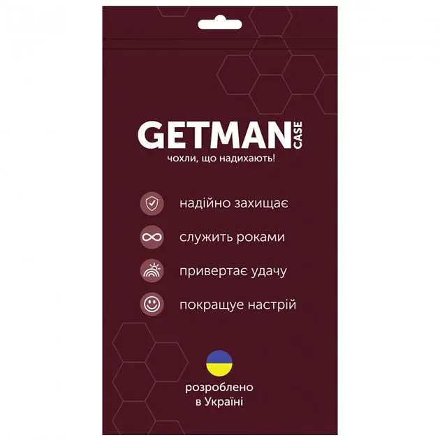 Чехол GETMAN Case для Samsung Galaxy A33 A336 [Transparent] [71590] - фото 4