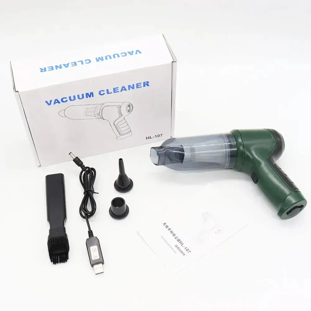 Портативний автомобільний пилосос Multifunction Vacuum Cleaner XL-1962 120 Вт 9000 Па - фото 6