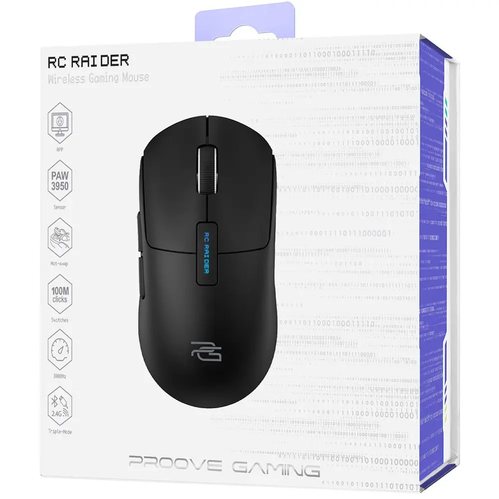 Бездротова ігрова миша Proove Gaming RC Raider 8K, в асортименті - фото 2