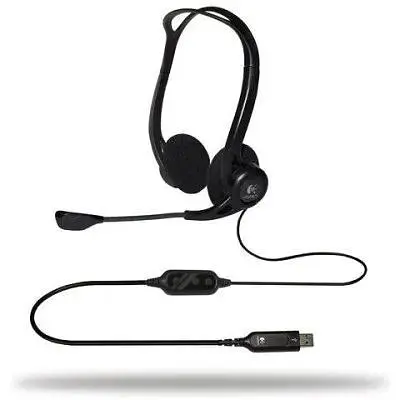 Гарнітура Logitech PC 960 USB Чорні (981-000100) - фото 2