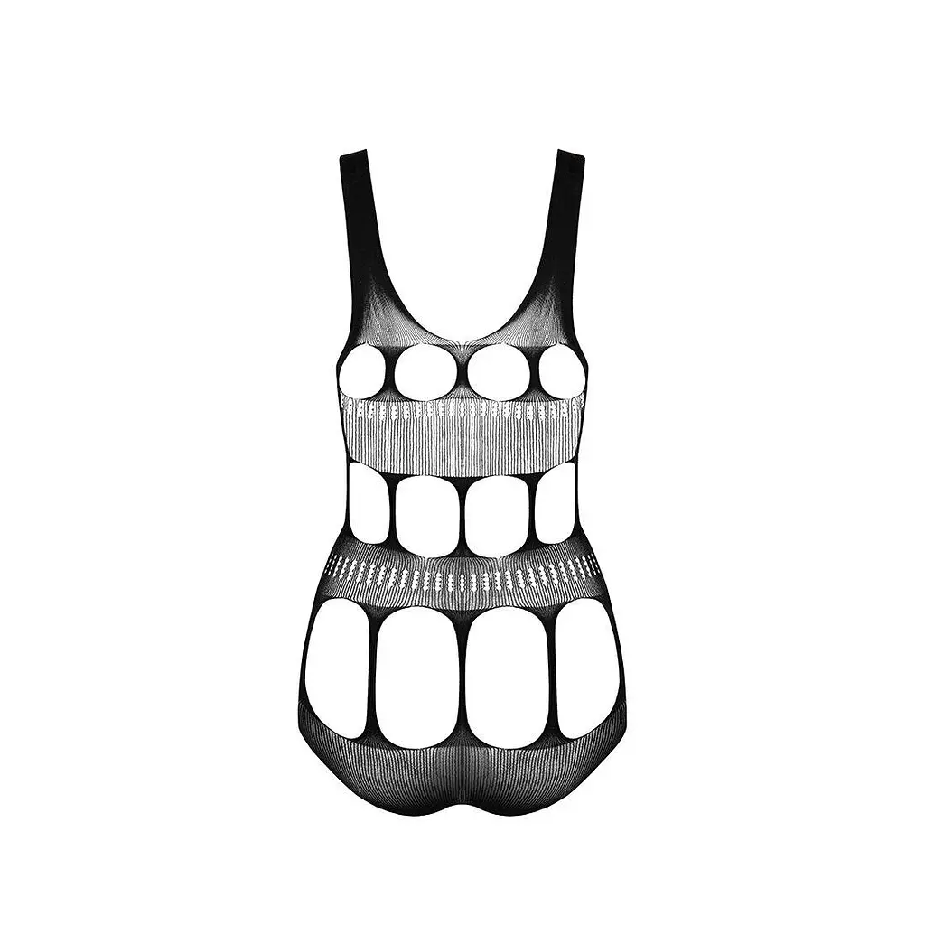 Сексуальный боди с вырезами Passion BS083 black One size - фото 6