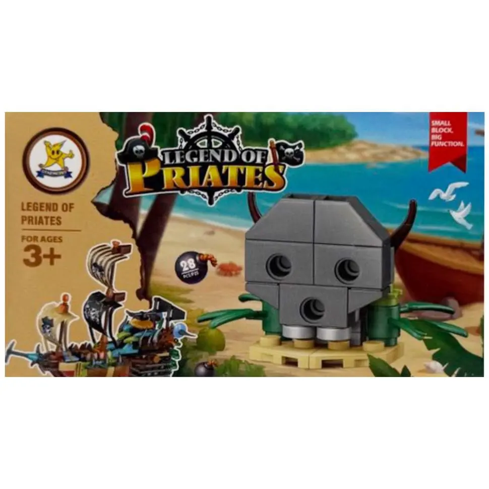 Конструктор Bambi Legend of Priates 28 дет. від 6 років (IC-187-C-668)