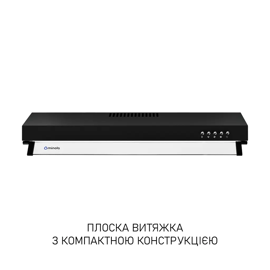 Витяжка плоска Minola HPL 6200 BLF - фото 2