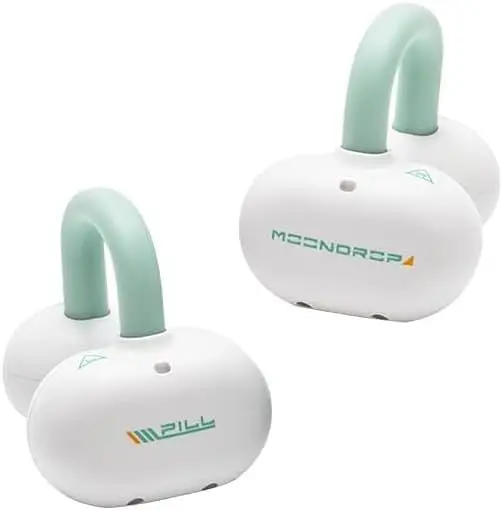 Навушники Moondrop Pill Green-бездротові ENC, Bluetooth 6.0 - фото 2