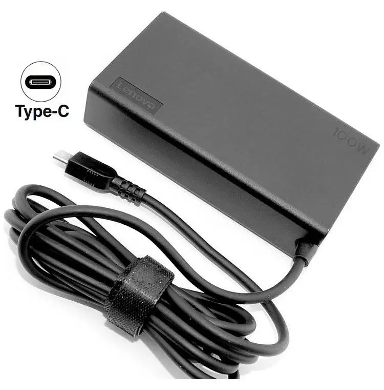 Зарядний пристрій для ноутбука Lenovo 20 V 5A 100W блок живлення з кабелем USB-C штекер Type-C - фото 3
