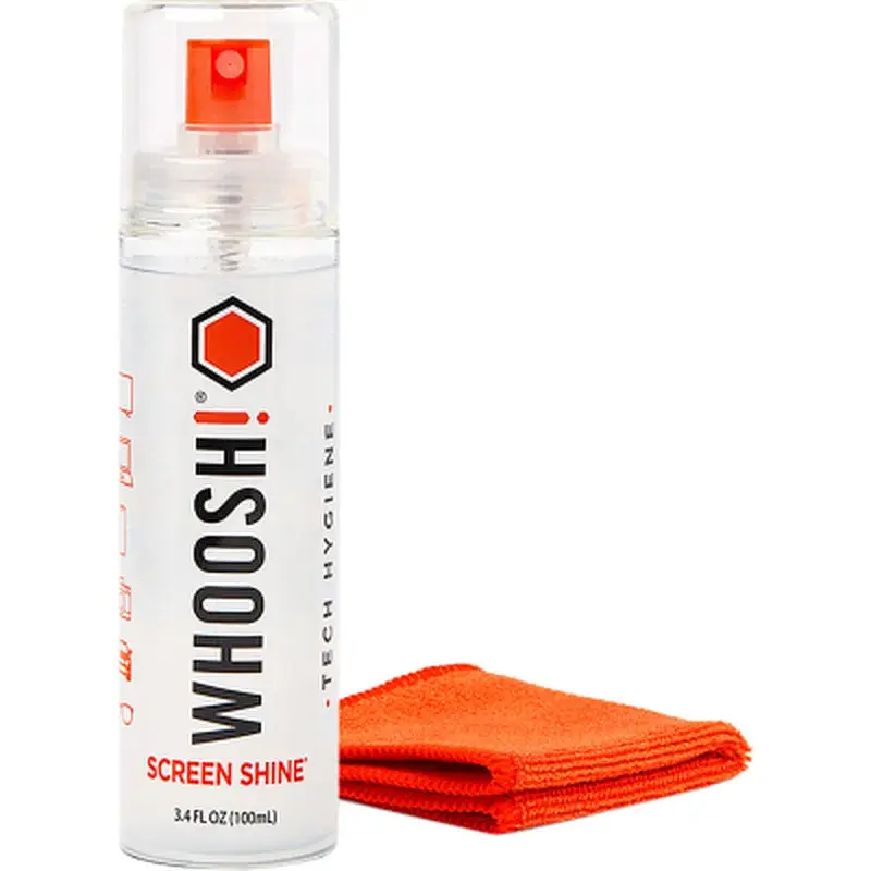 Спрей для очищення Whoosh! Screen Shine GO XL 100ml, microfiber 14x14cm (1FG100ENFR/1FG100XLENFR) - фото 2