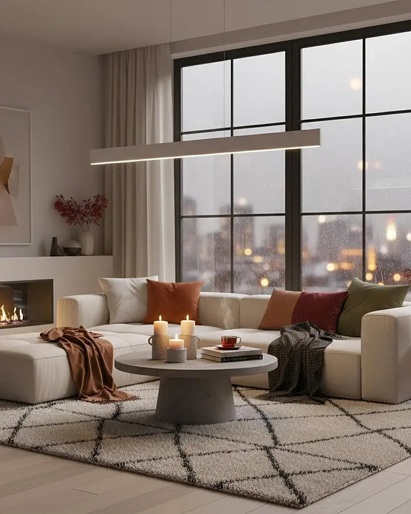 Підвісний світильник, люстра Goldlux 333827 Bernadetta LED 1x20W 4000K 2500Lm IP20 білий - фото 2