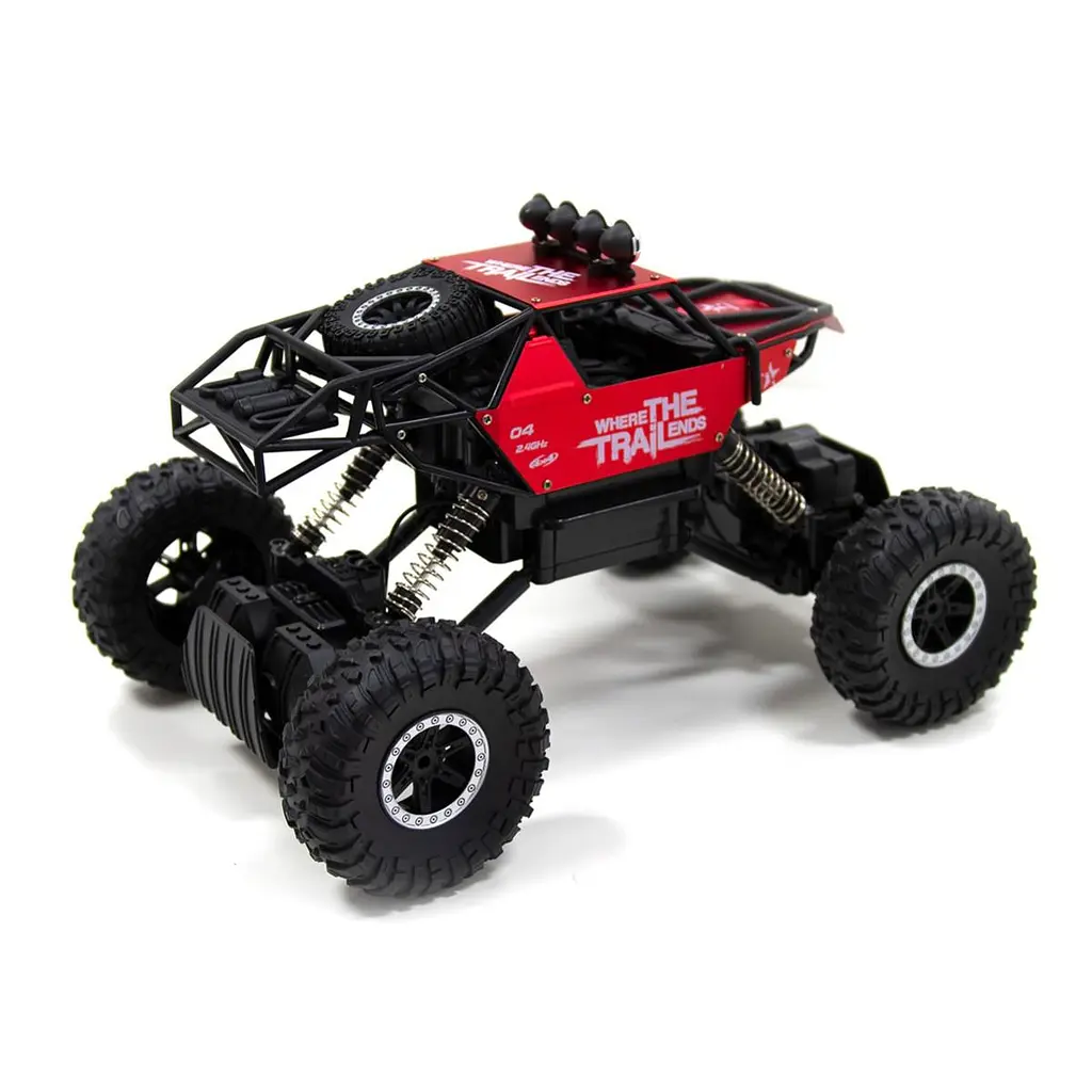 Автомобіль OFF-ROAD CRAWLER з р/к - WHERE THE TRAIL ENDS (червоний, акум. 7.2V, метал. корпус, 1:14) Sulong Toys SL-121RHMR - фото 9