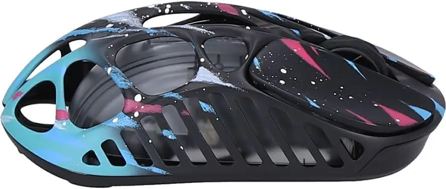 Мышь GravaStar Mercury X Pro 8K BT/WL/USB-A RGB Neon Graffiti (GS_X_PRO_CG_BLK) - фото 4