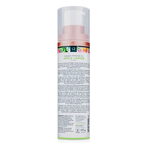Массажное масло Exotiq Massage Oil Apple Lemon 100 мл - фото 4