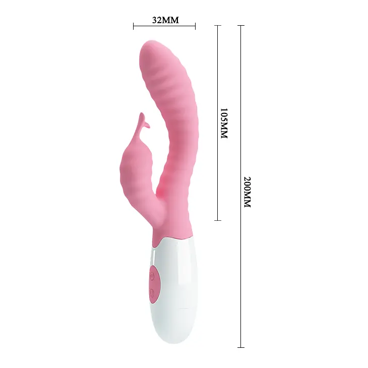 Вібратор Pretty Love Hyman Vibrator Pink - фото 6