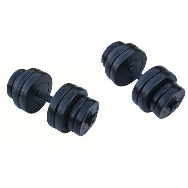 Гантели RN Sport наборные с покрытием ABS 2 шт. х 16 кг + скакалка в подарок - фото 2