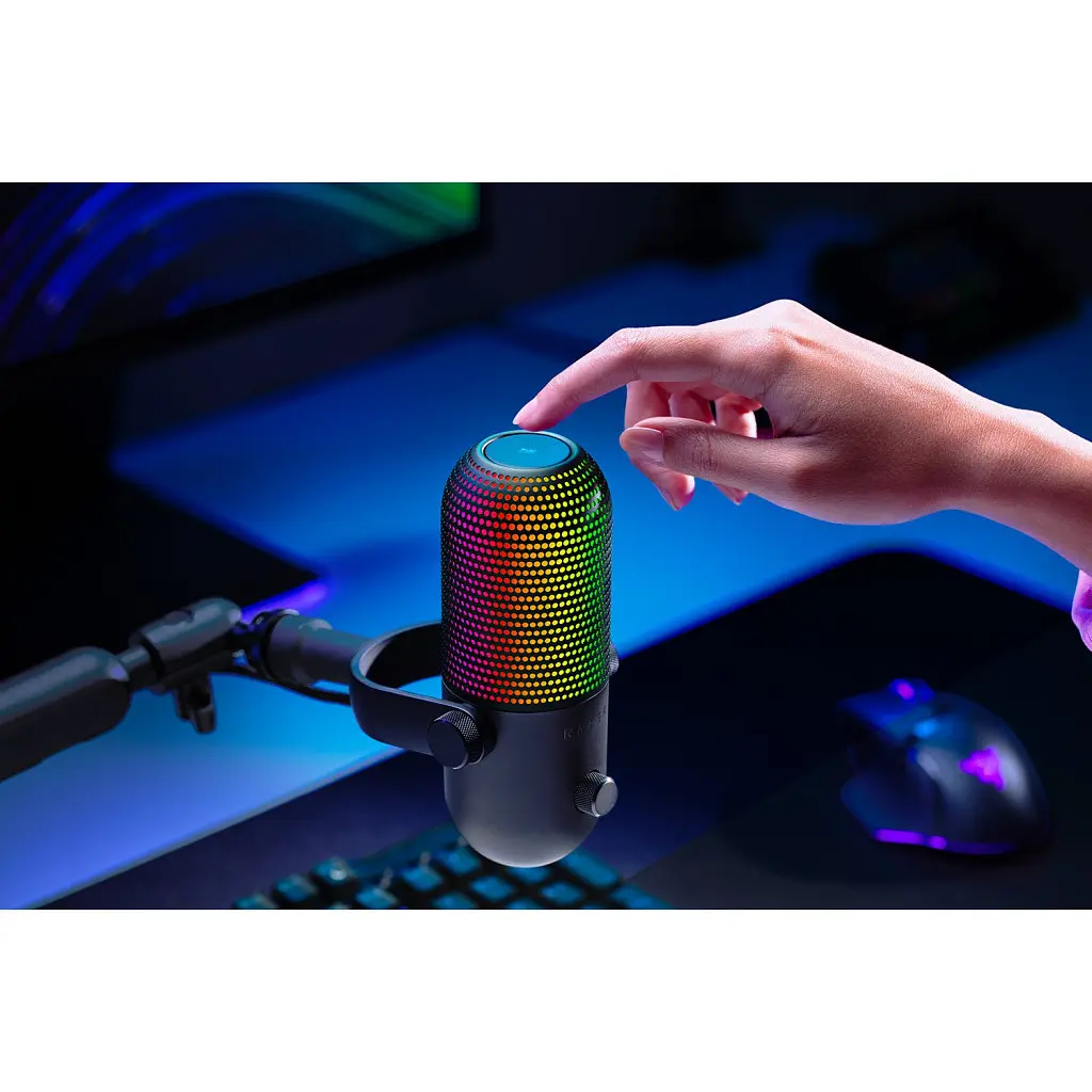 Мікрофон Razer Seiren V3 Chroma (RZ19-05060100-R3M1) - фото 8