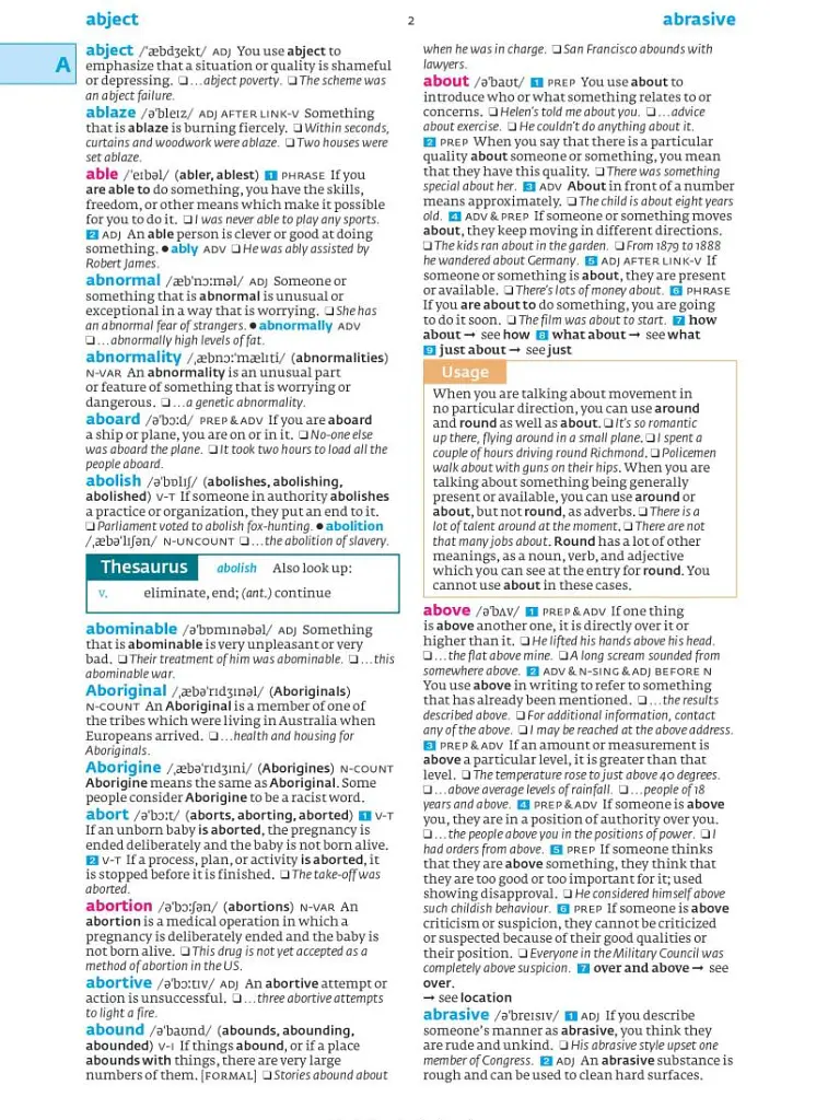 Collins COBUILD Intermediate Learner's Dictionary 3rd Edition - - фото 11