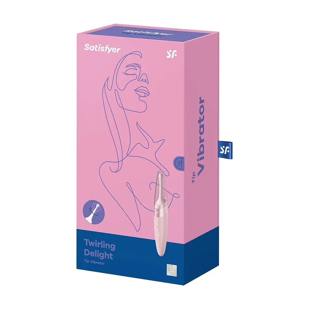 Вібратор для клітора Satisfyer Twirling Delight Rose - фото 6