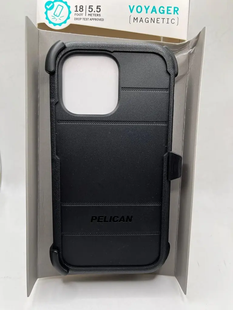 Протиударний з кліпсою чохол Pelican Voyager MagSafe для iPhone 14 Pro Black аналог OtterBox Defender - фото 8