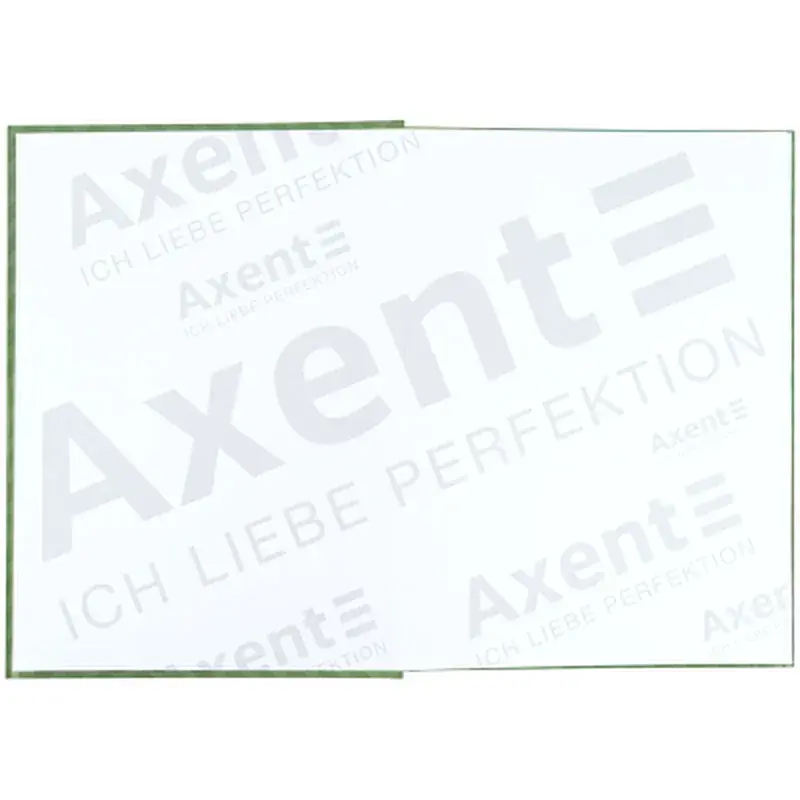 Книга записная Axent A4 Pattern, 96 листов, клетка, зеленая (8425-1-A) - фото 3