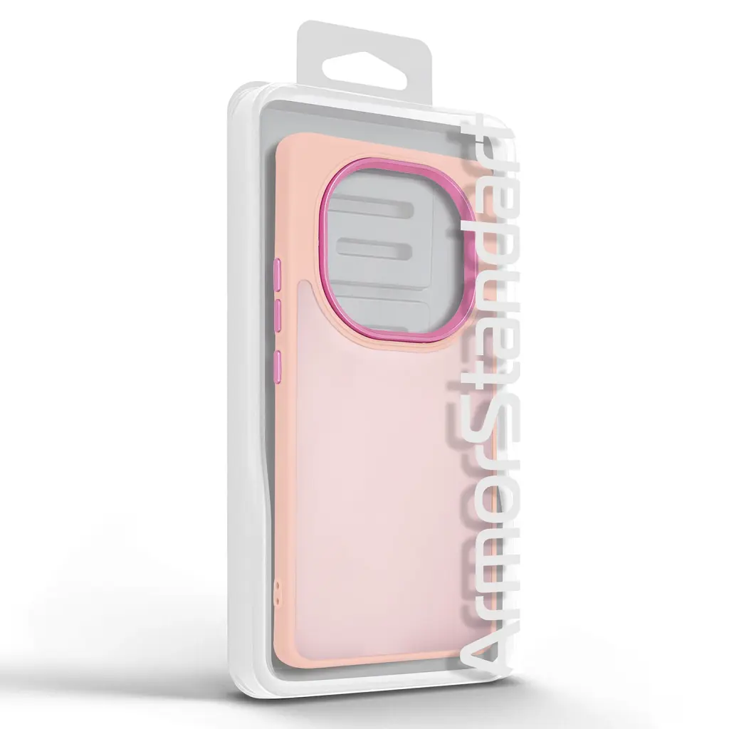 Чохол ArmorStandart Frame для Xiaomi Redmi Note 14 Pro 4G Pink - фото 3