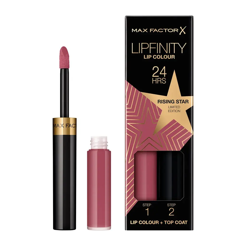 Стойкая губная помада Max Factor Lipfinity 2 Step тон 84 Rising Star 2.3 мл + 1.9 г (8000019174516) - фото 3