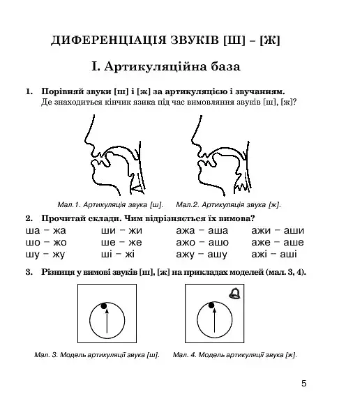 Логопедичний зошит для учнів 2-4 класів.Звуки [ш]-[ж], [с]-[ш], [з]-[ж], [ц]-[щ] - фото 2