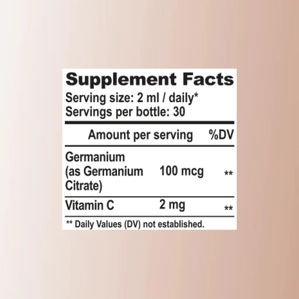 Германій Nano Pure Labs Simply Science Bioavailable Germanium GE 60 мл - фото 7