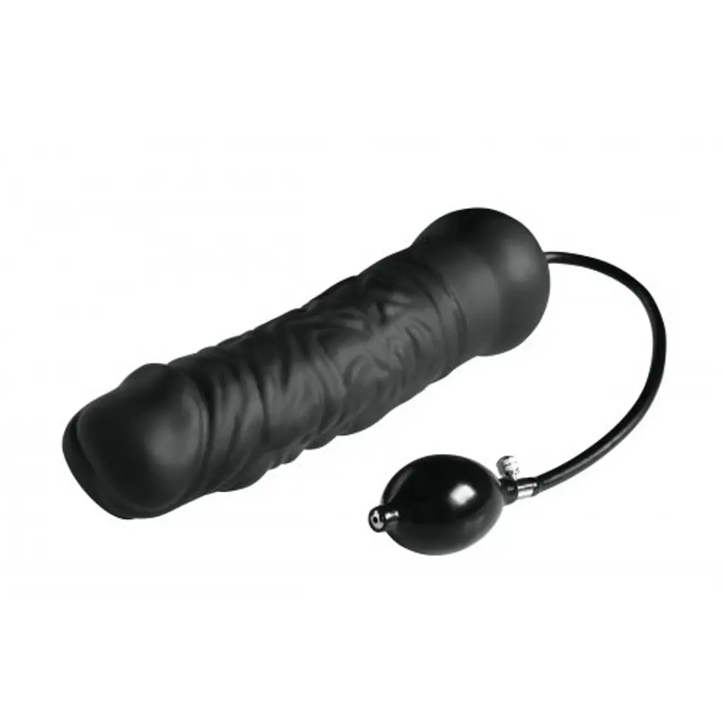 Флоімітатор Master Series Primal Inflatable 21.5 см чорний - фото 3
