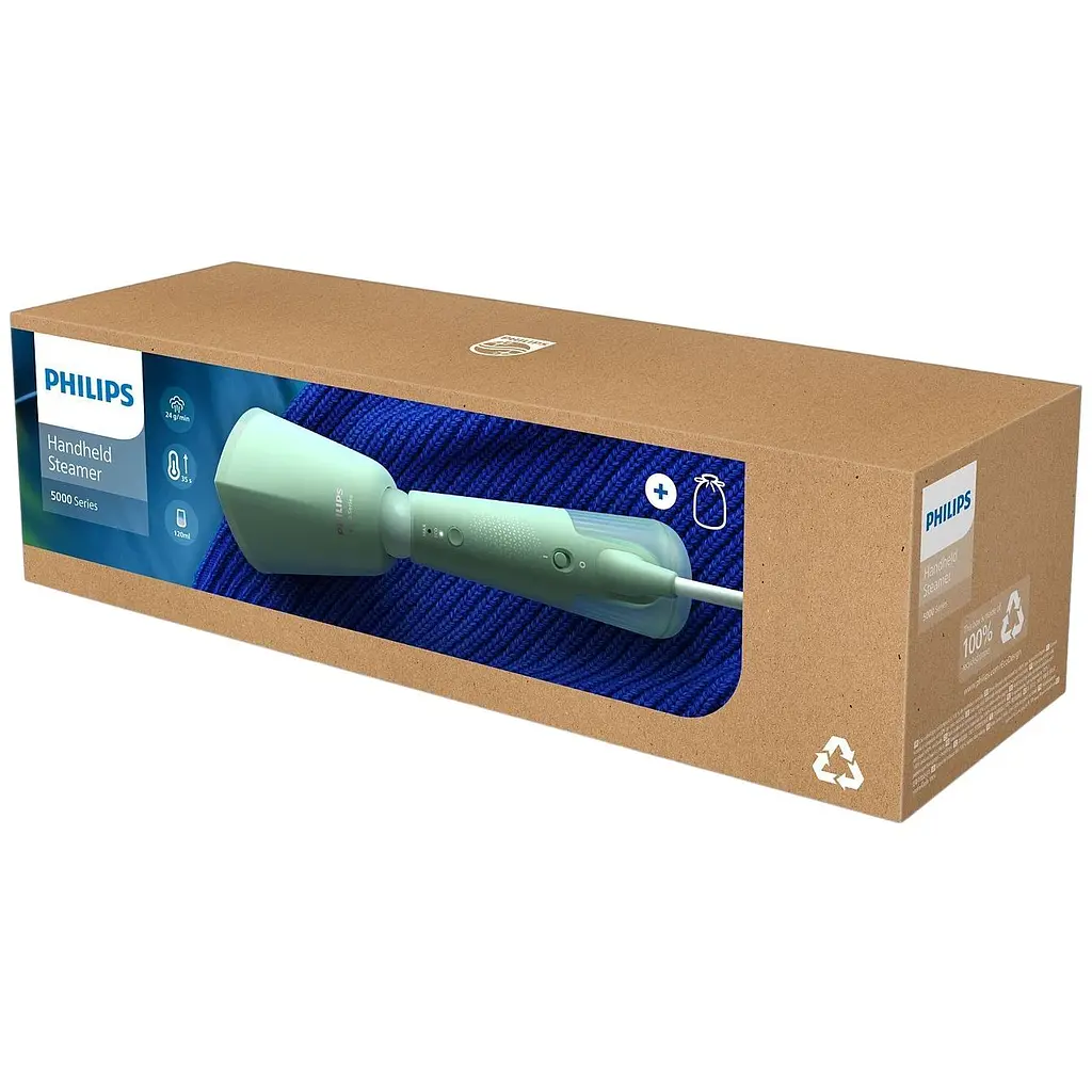 Отпариватель Philips Series 5000 серо-зеленый (STH5010/70) - фото 6