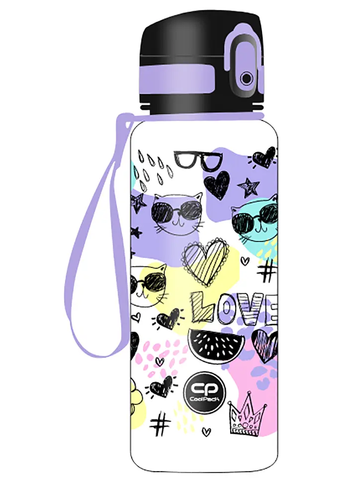 Пляшка COOLPACK BRISK MOOD для води 400 мл (Z17934) - фото 2