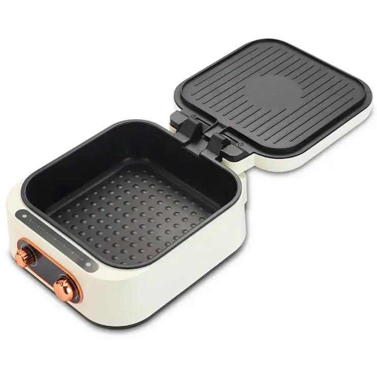 Багатофункціональний гриль RAF R.5409 3 в 1 / Сковорода-Гриль Hot Pot Grill 2.5L / Сковорода-гриль розкладна 1800 Вт - фото 4