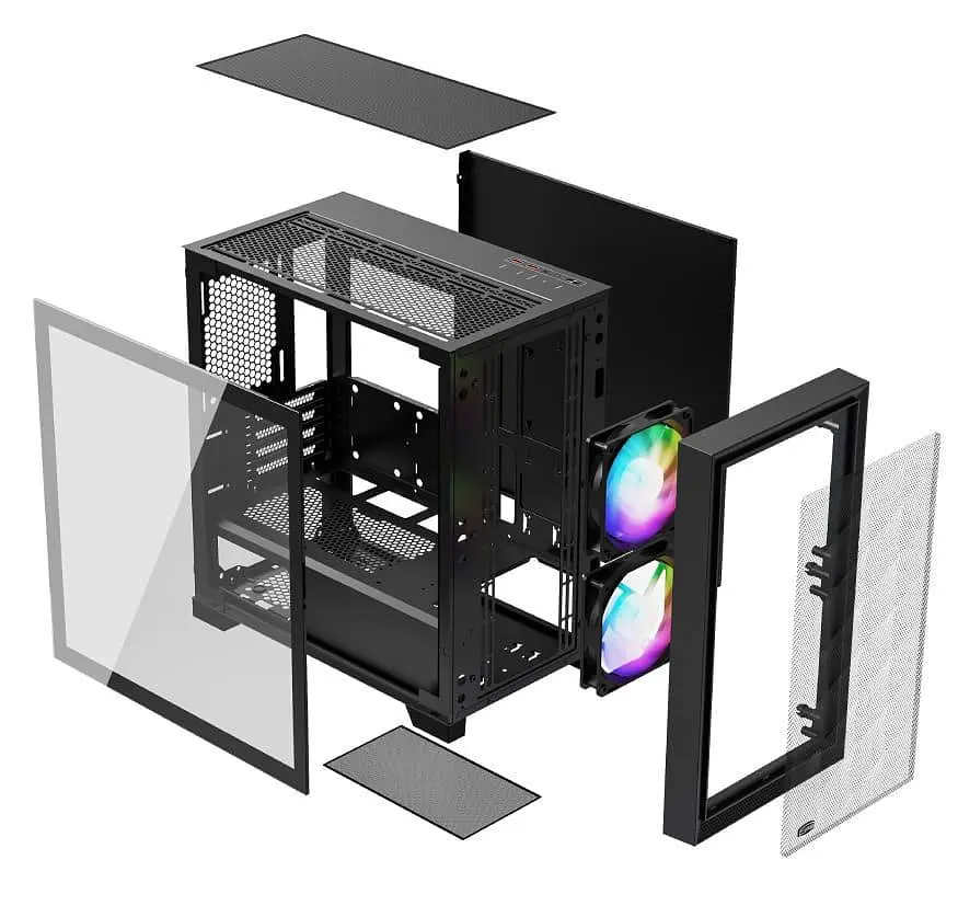 Корпус PcCooler PсCOOLER C3D310 BK ARGB (C3D310 BK ARGB) - фото 9