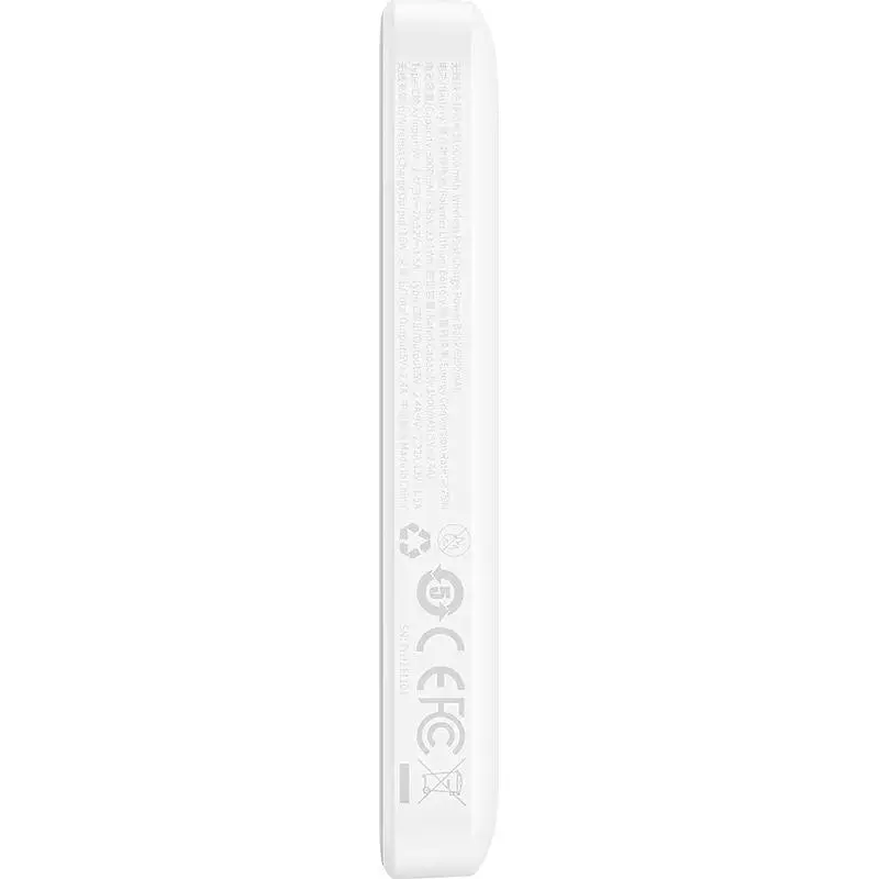 Зовнішній акумулятор Baseus Magnetic Bracket Mini 6000mAh 20W White (P10059002223-00/P10059003222-00) [102129] - фото 7