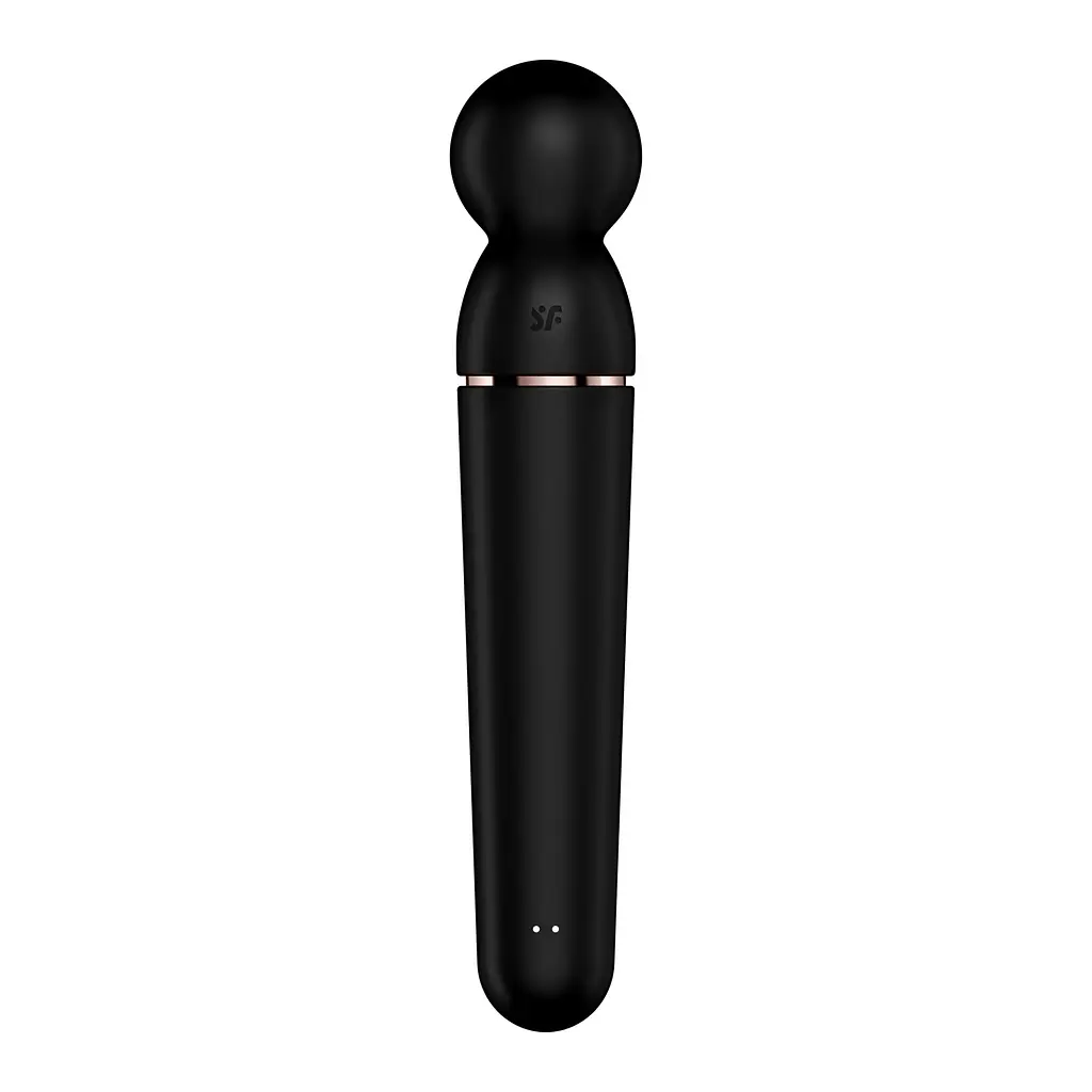 Вібромасажер Satisfyer Planet Wand-er Black/Rosegold, дуже потужний, бездротовий - фото 3