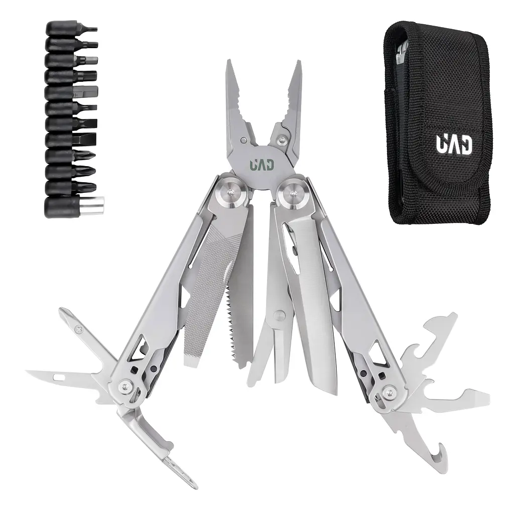 Мультитул UAD IronHand Ver 2.0 17 інструментів 420/440 Сталь