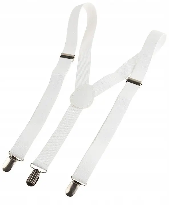 Підтяжки чоловічі для штанів Martom (BQ6A white) - фото 8