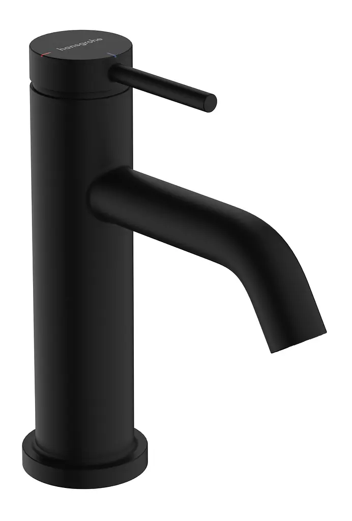 Змішувач для умивальника Hansgrohe Tecturis S CoolStart EcoSmart+ без донного клапана matt black 73301670